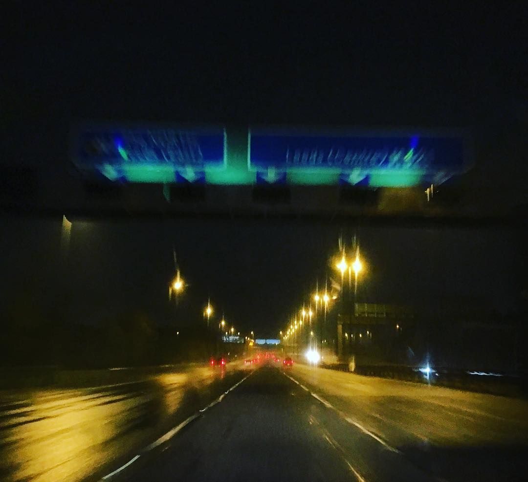 pix M1 Motorway At Night