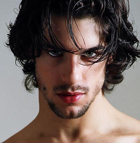 pics Male Models With Black Hair And Green Eyes