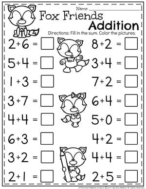 Featured image of post Math Picture Addition Worksheets Kindergarten