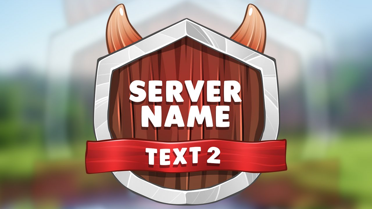 pics Minecraft Server Logo Template Free