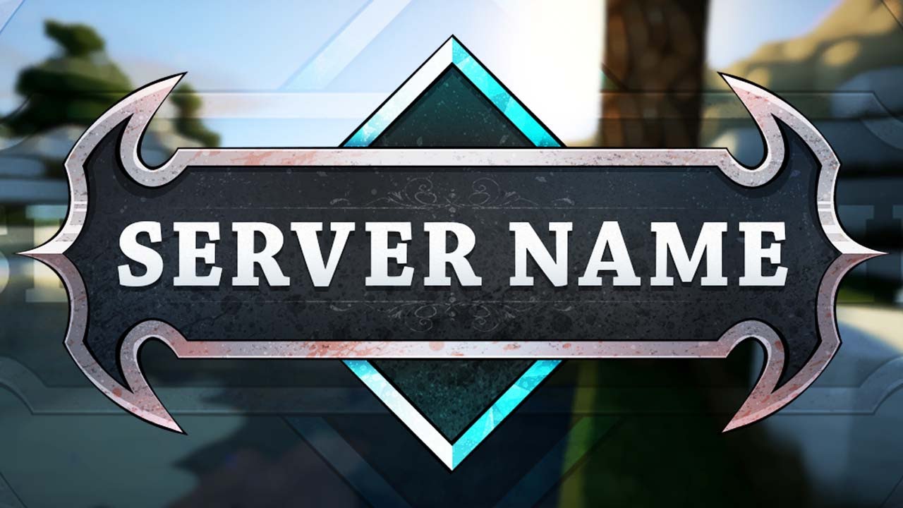 wallpapers Minecraft Server Logo Template