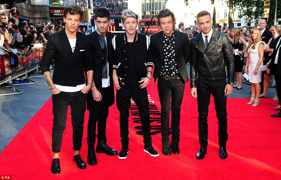 pix One Direction This Is Us Movie Premiere