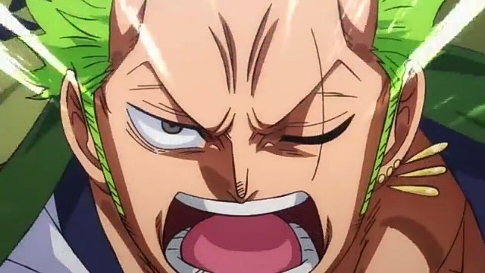 photo One Piece Zoro Wano Face