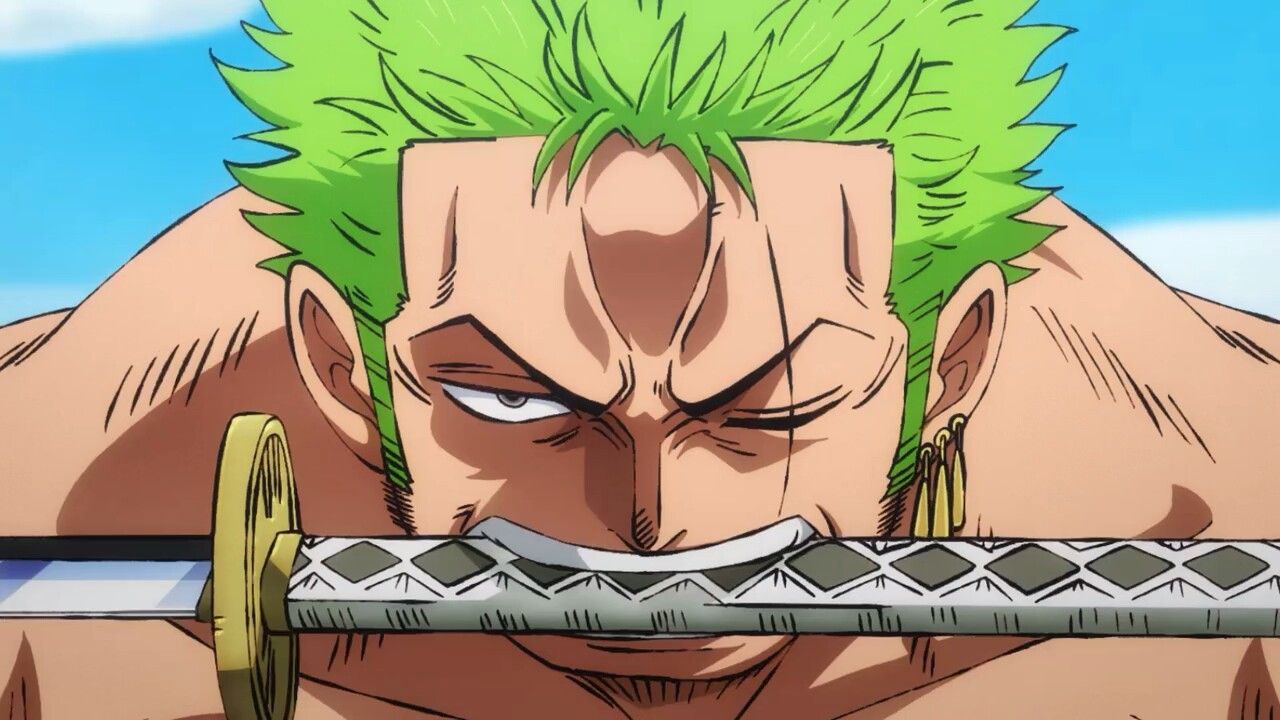 wallpapers One Piece Zoro Wano Face