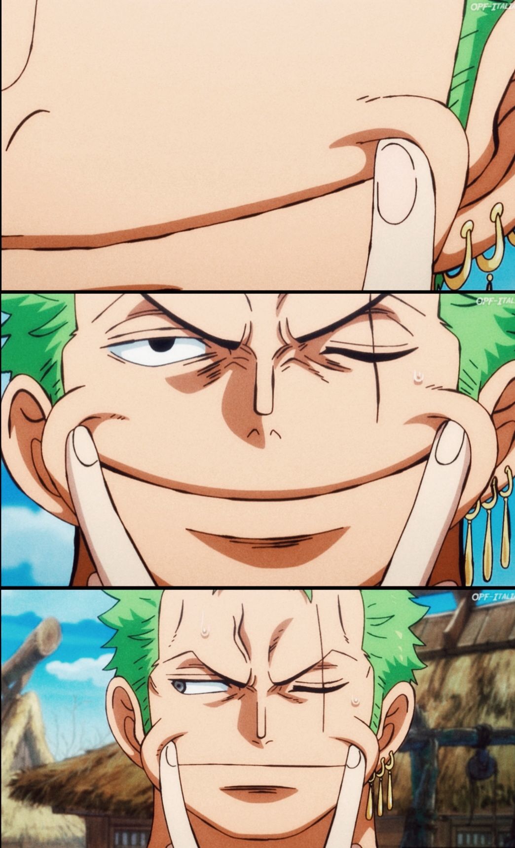 pics One Piece Zoro Wano Face