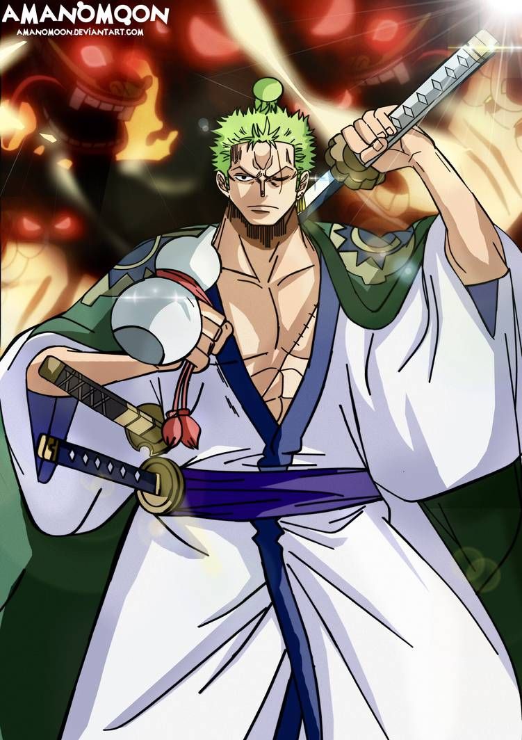 pic One Piece Zoro Wano Kuni