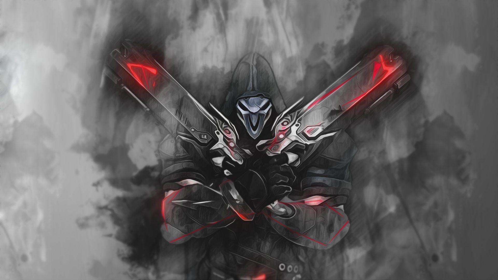 photo Overwatch Reaper Wallpaper Hd