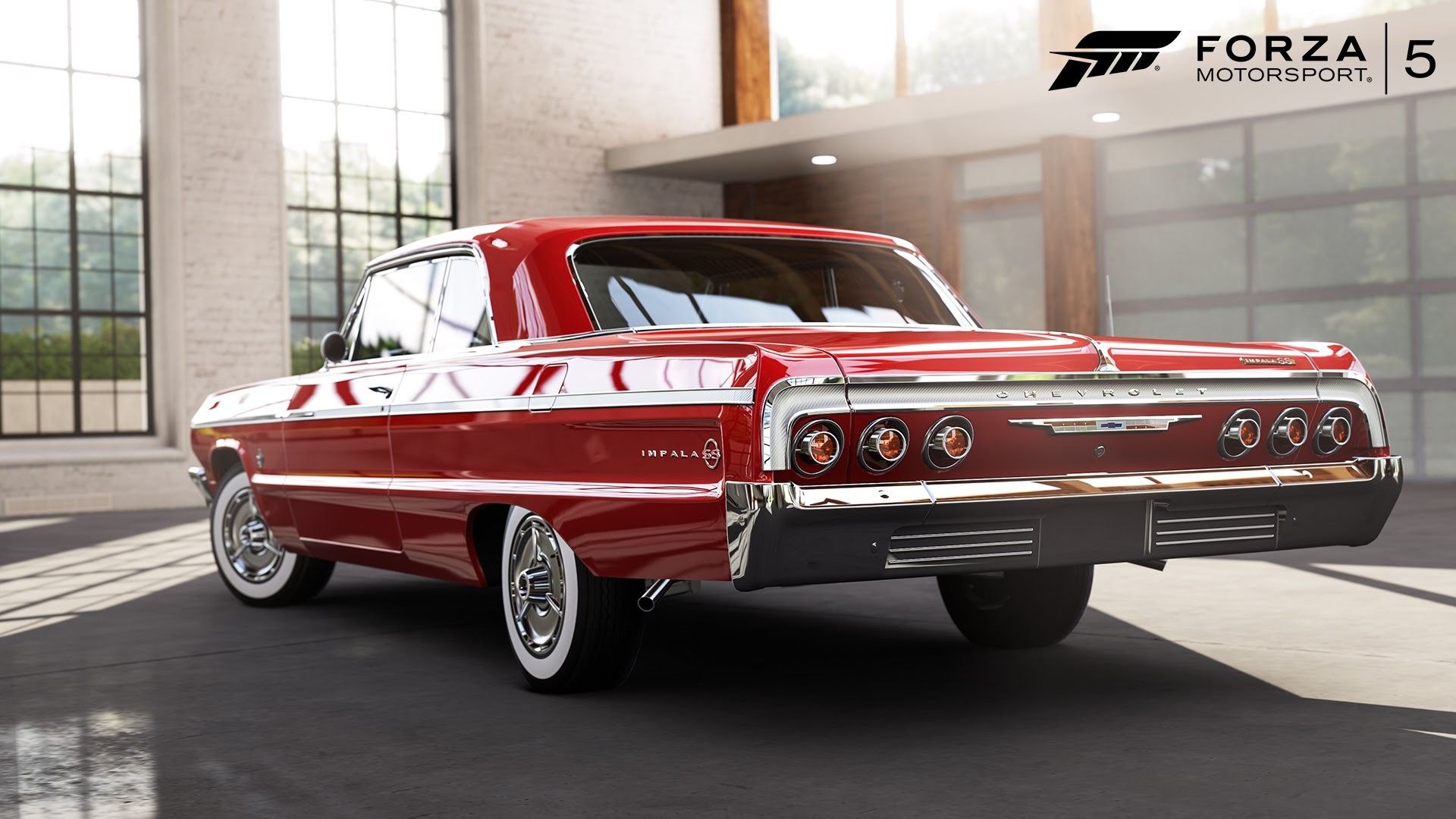 pics Red 64 Impala Lowrider Wallpaper