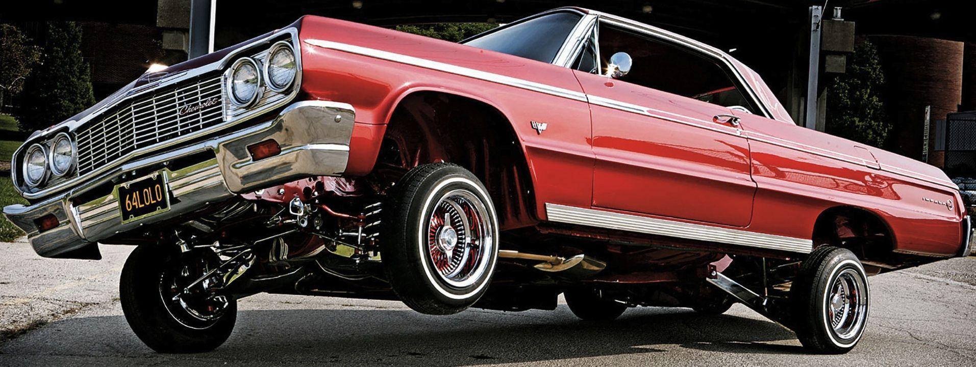 picture Red 64 Impala Lowrider Wallpaper