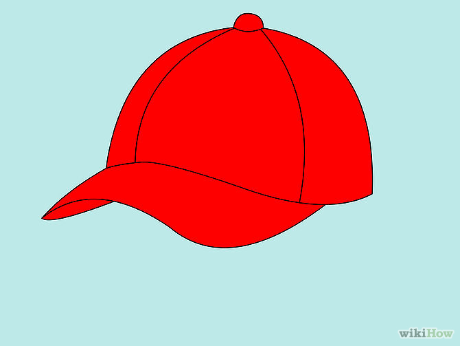 pic Red Baseball Cap Cartoon