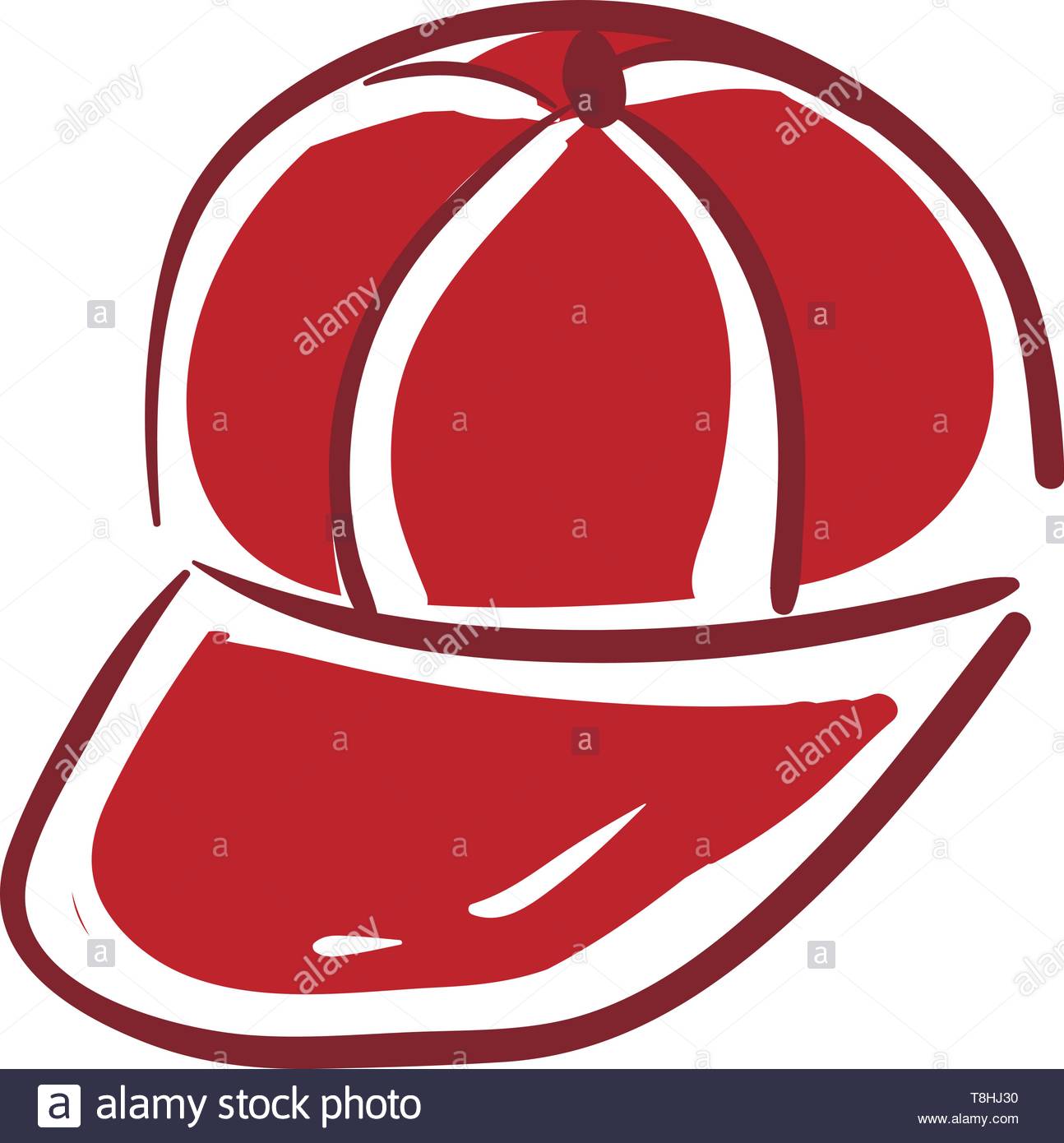 images Red Baseball Cap Drawing