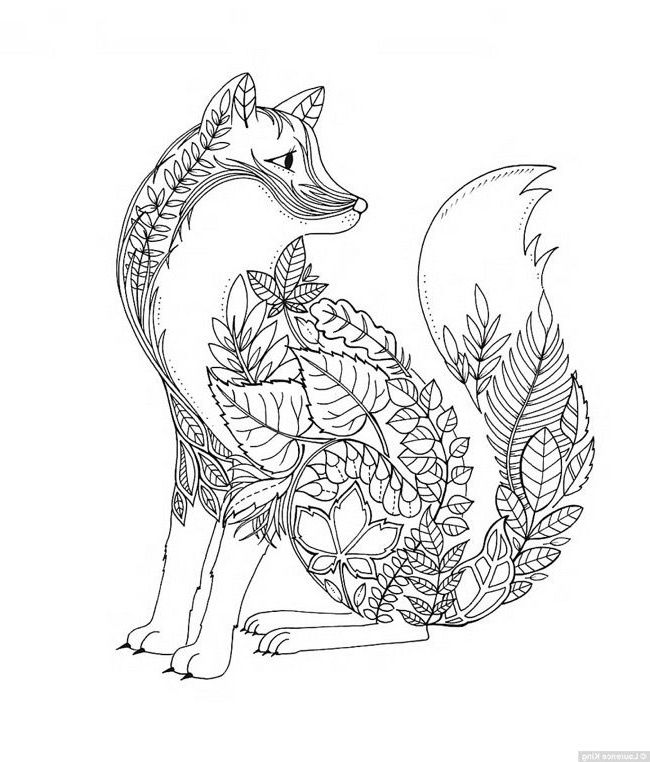 images Renard Mandala Coloriage Mandala Animaux