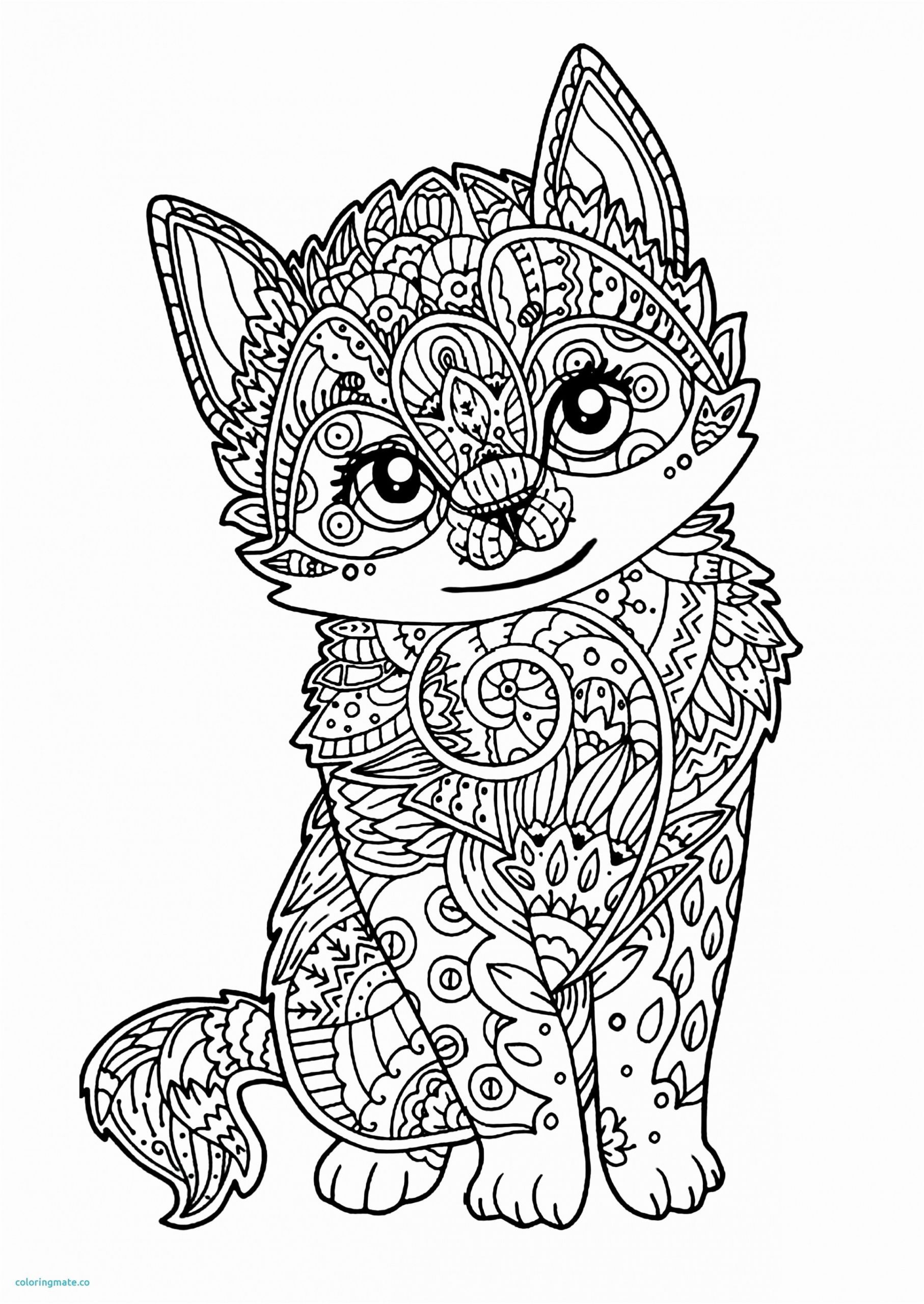 photo Renard Mandala Coloriage Mandala Animaux