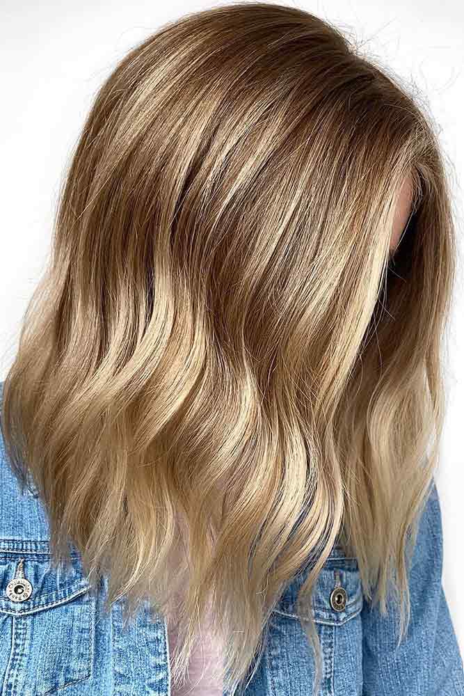 pic Shoulder Length Dirty Blonde Hair With Highlights