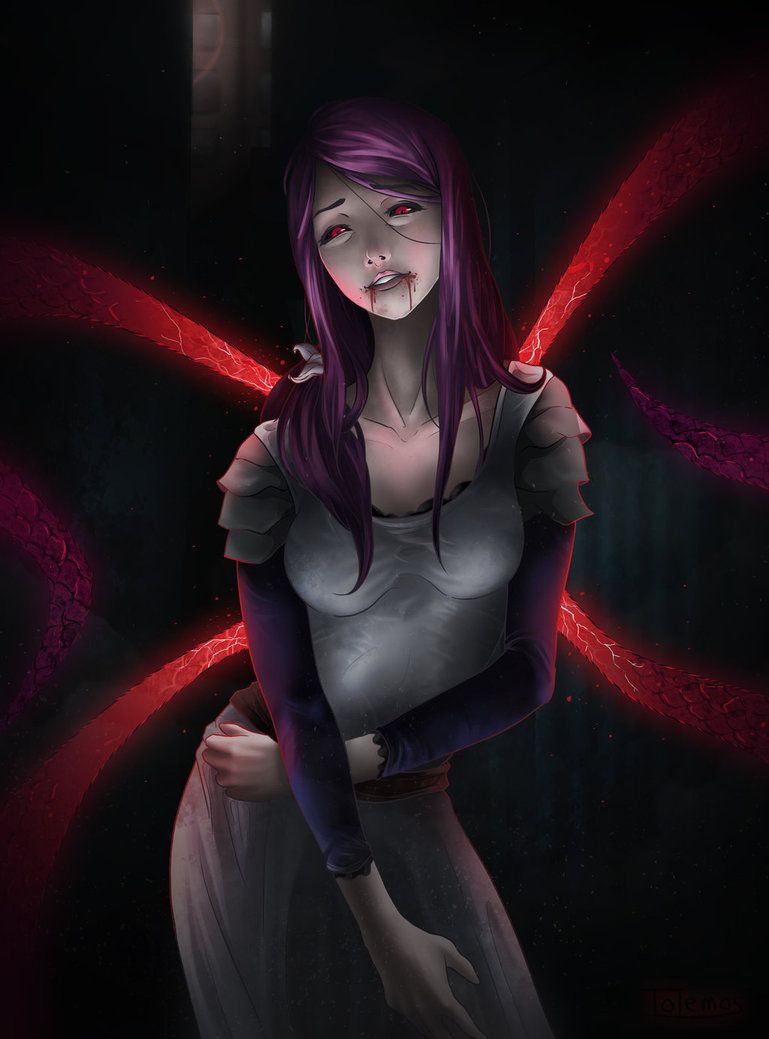 wallpapers Tokyo Ghoul Rize Kamishiro Fanart