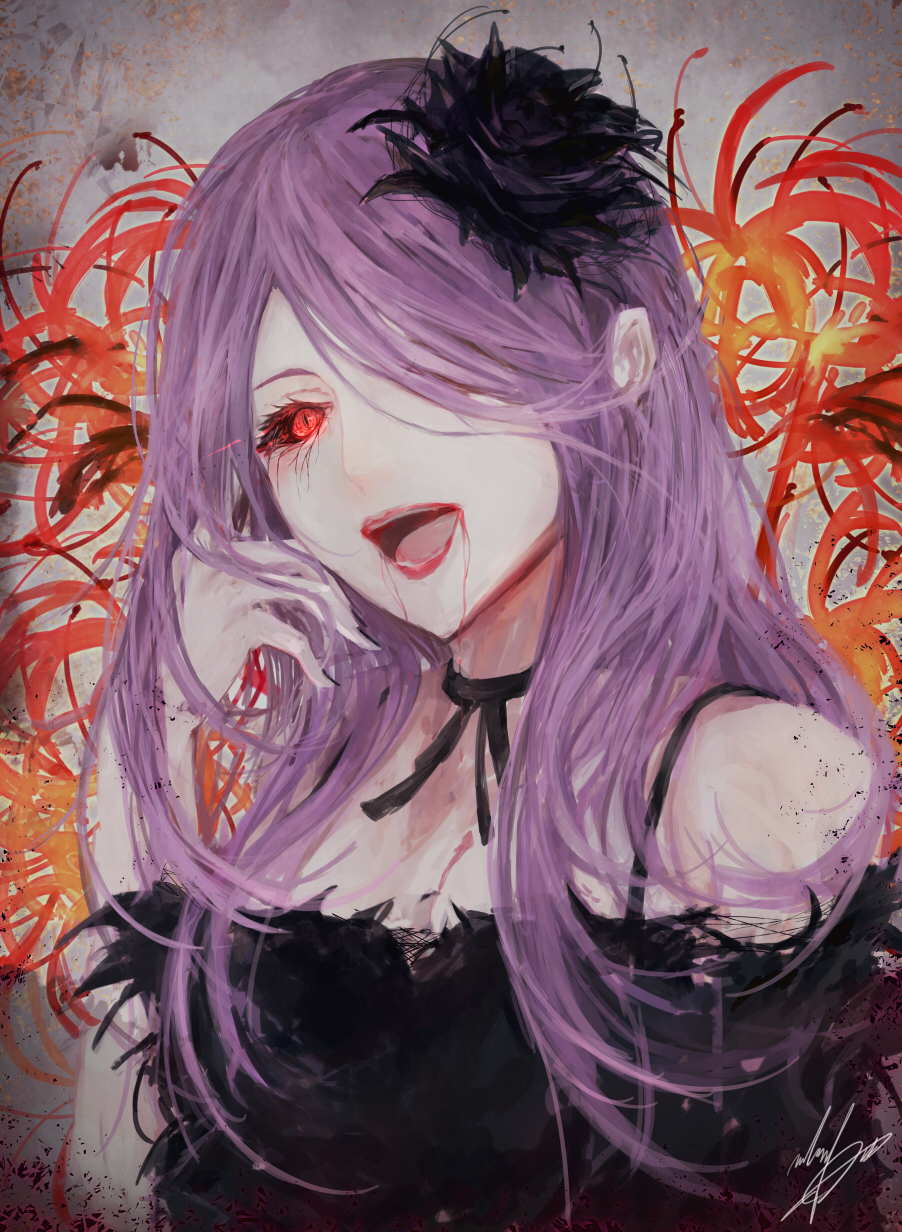 wallpapers Tokyo Ghoul Rize Kamishiro Fanart