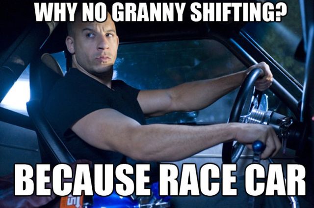 pic What Is Granny Shifting Car