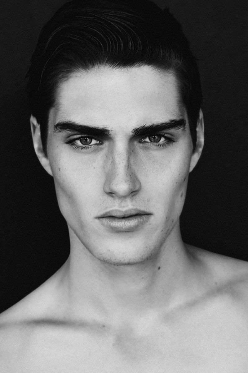 picture Young Male Models With Black Hair